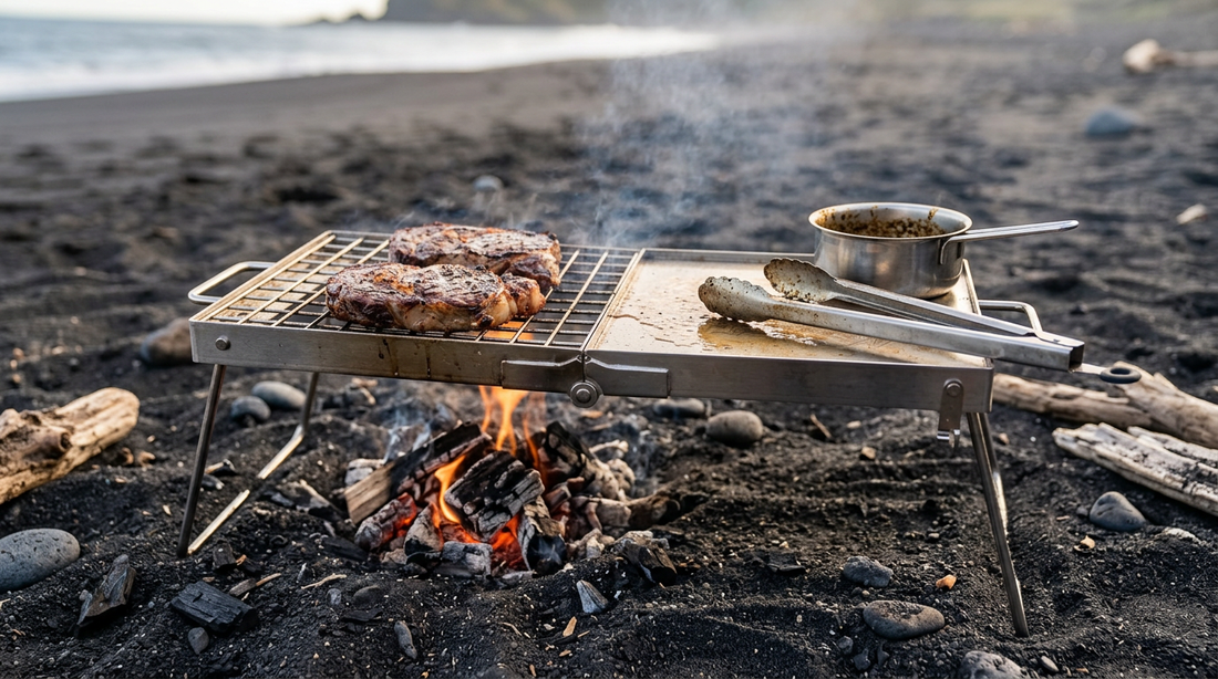 Ahi Fold - Stainless Steel Fold-Out BBQ