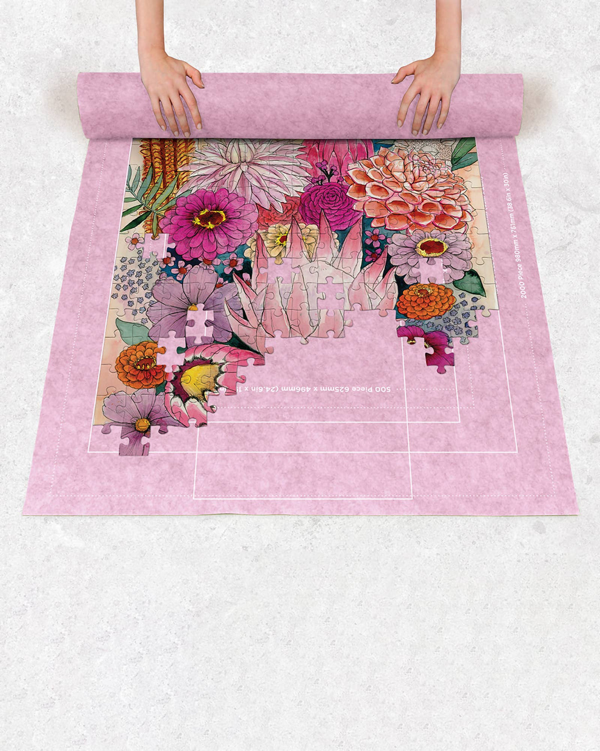 Jigsaw Puzzle Felt Roll