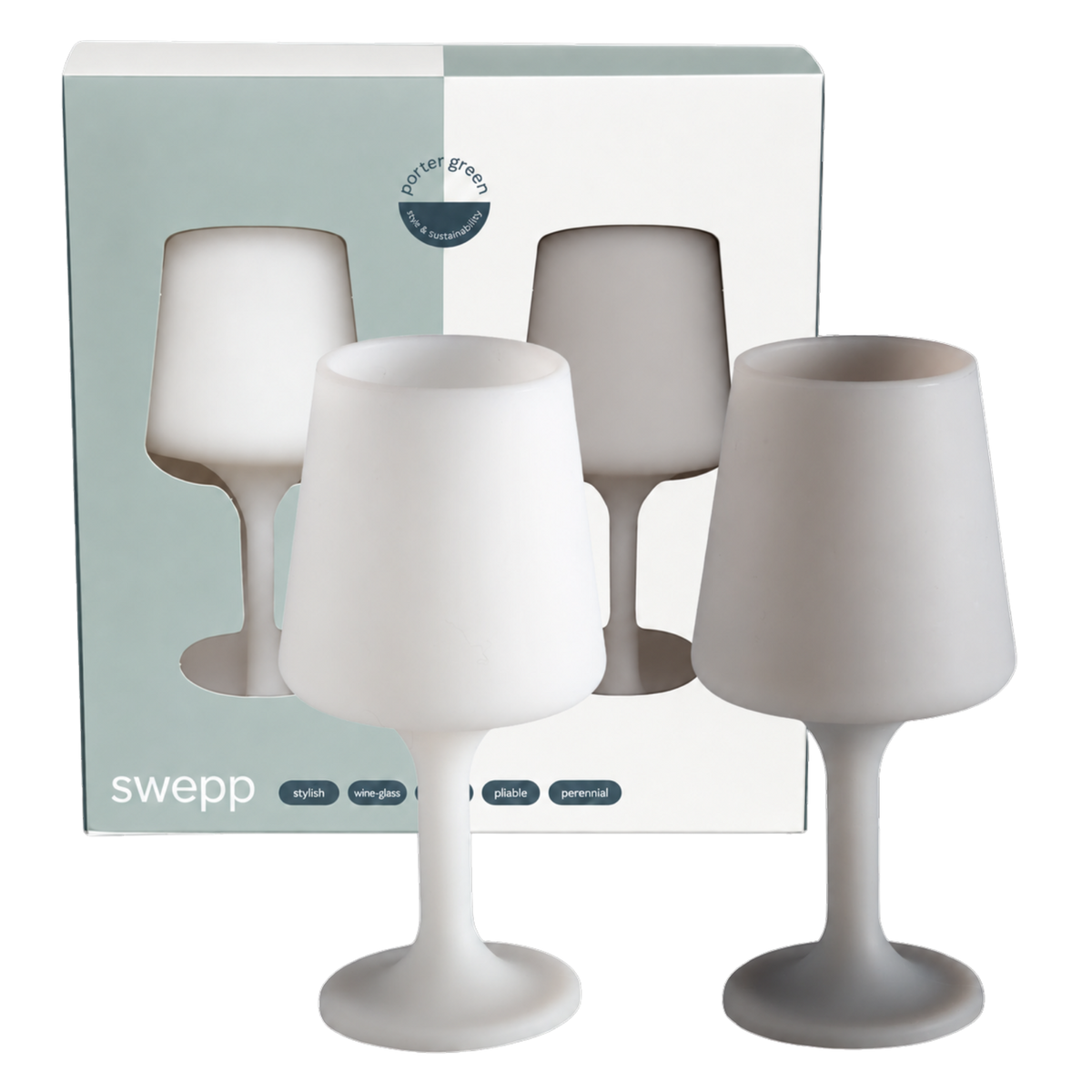 Blanc + Dove | Swepp | Silicone Unbreakable Wine Glasses