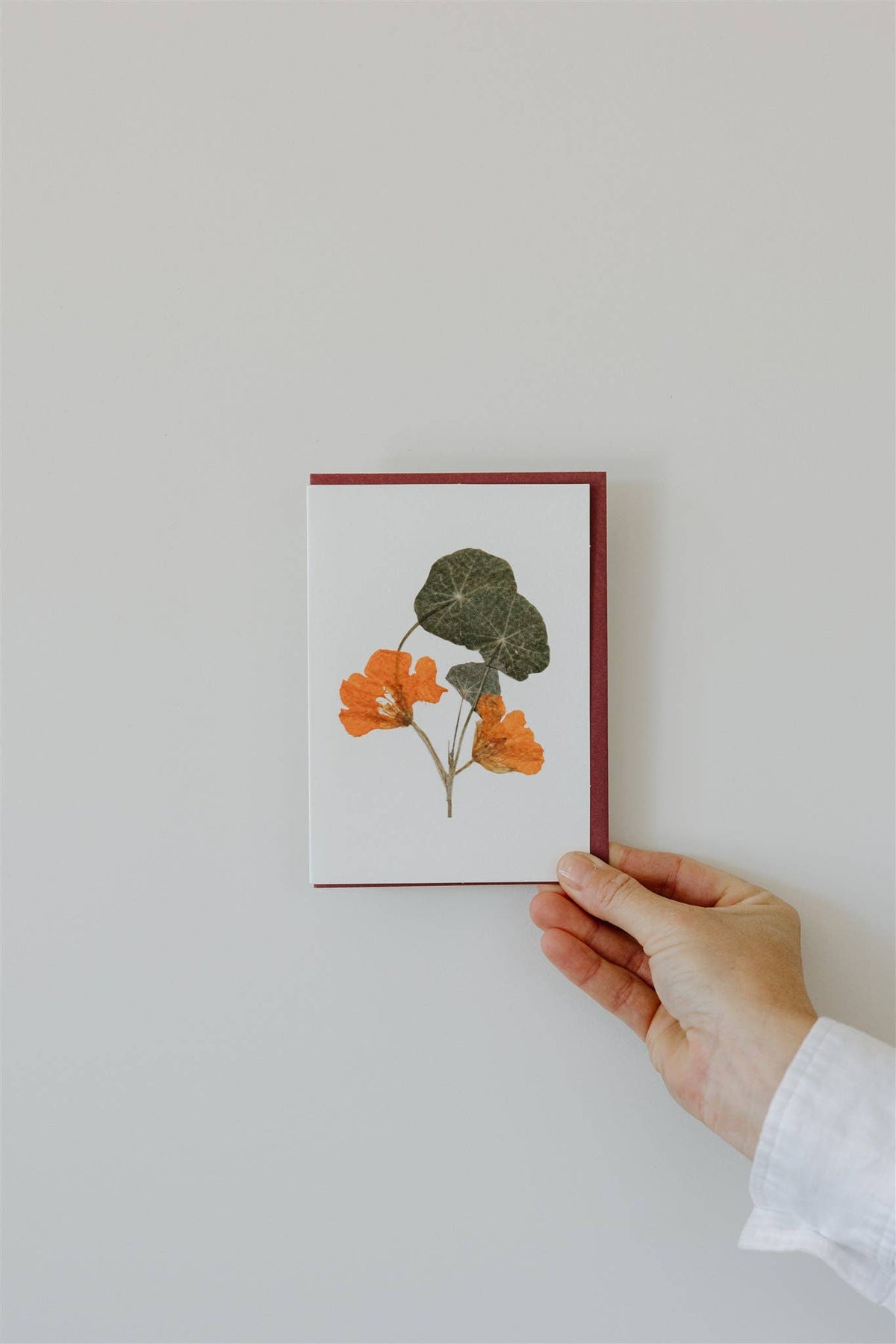 Individual Pressed Flower Card A6