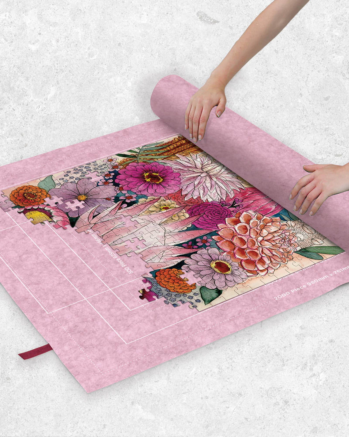 Jigsaw Puzzle Felt Roll