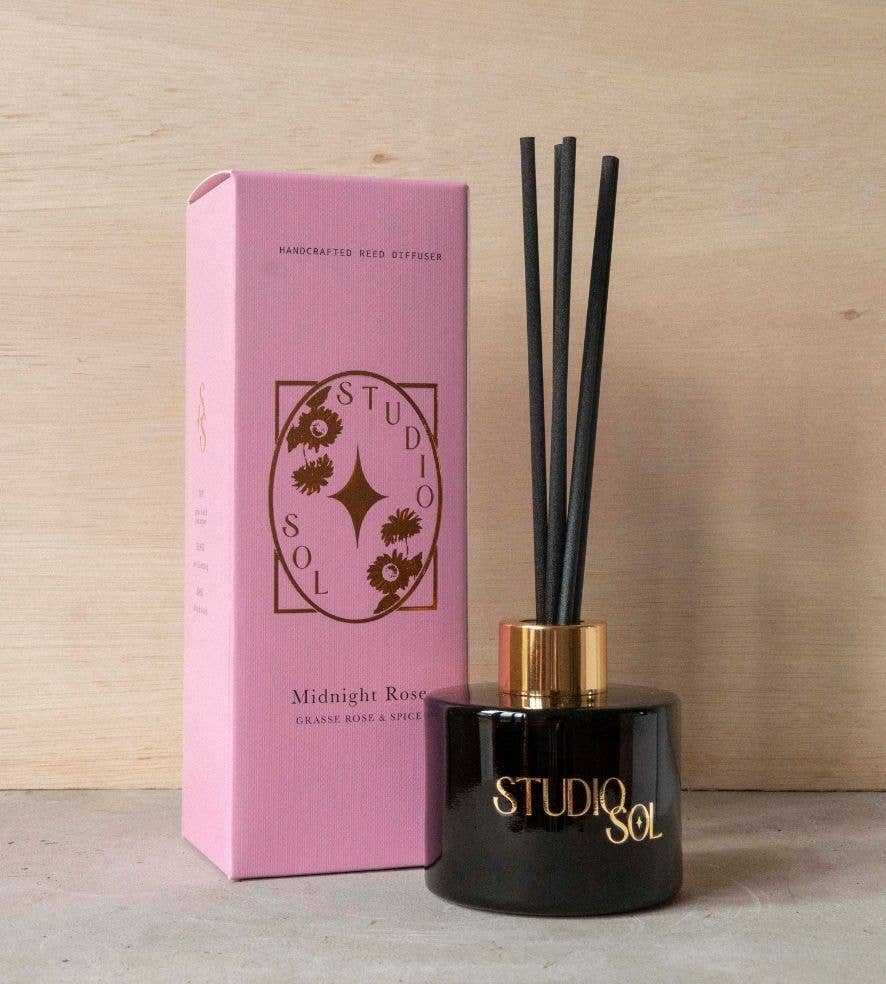 Midnight Rose Diffuser | Grasse Rose + Spice