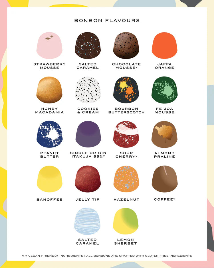 BONBON SELECTION BOX - SIX PIECE