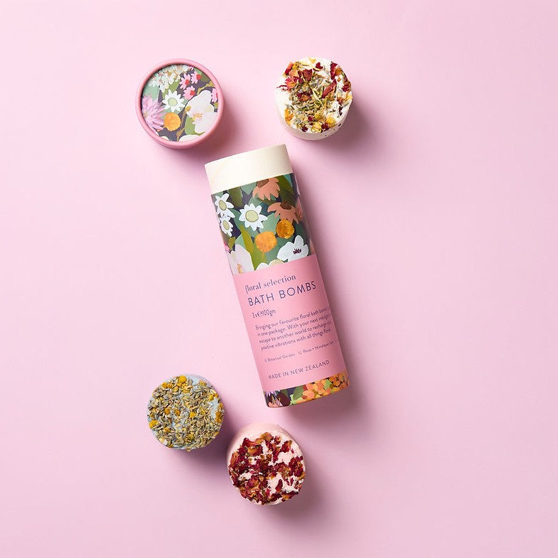 FLORAL SELECTION TUBE - BATH BOMBS