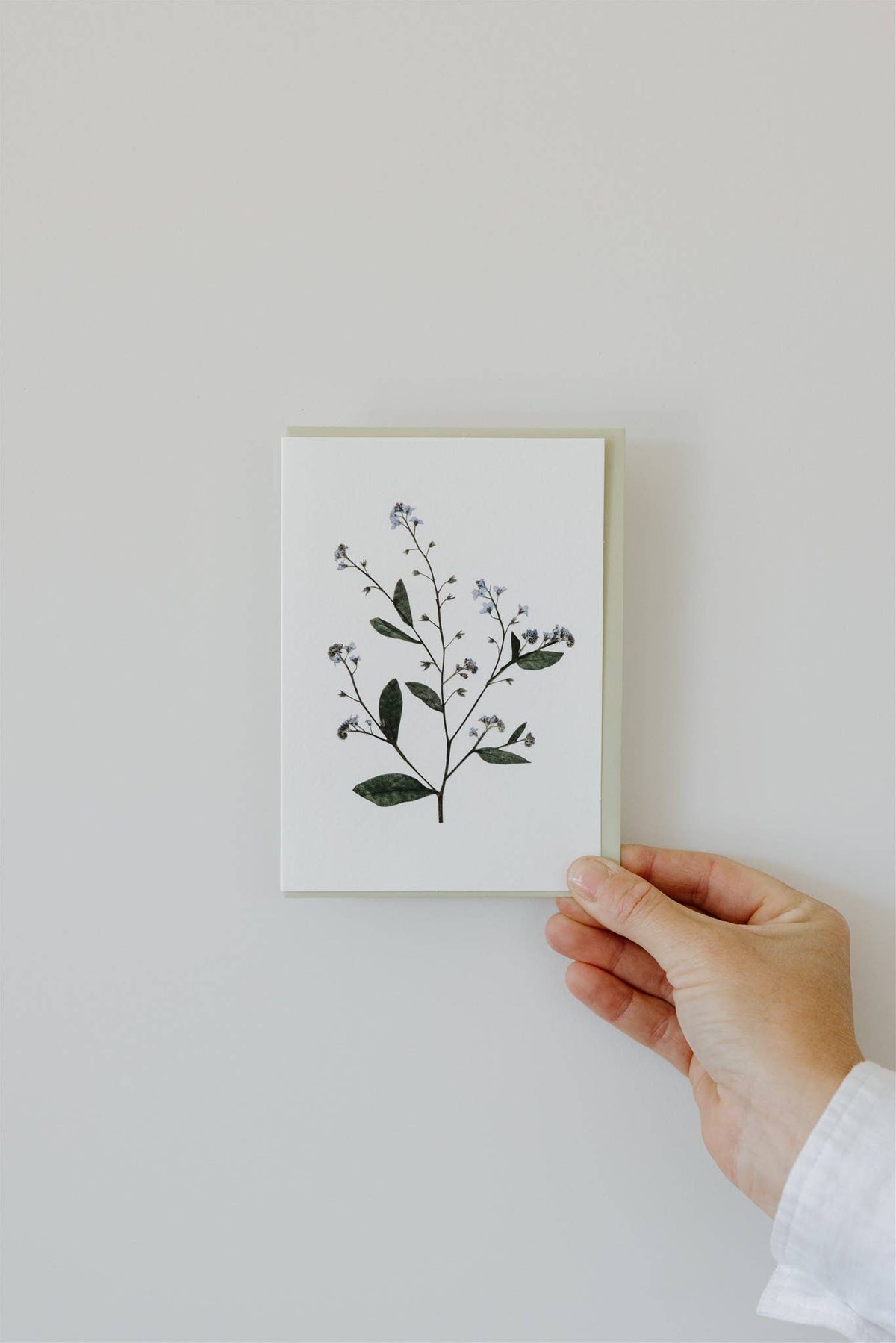 Individual Pressed Flower Card A6